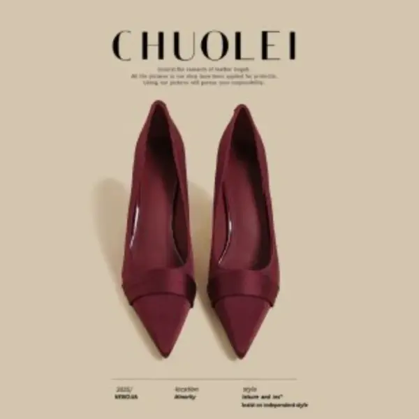 French Satin High Heels - Image 5