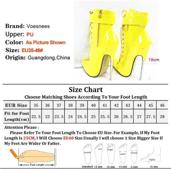 18cm/7 Inch Women Ankle Boots - Image 5