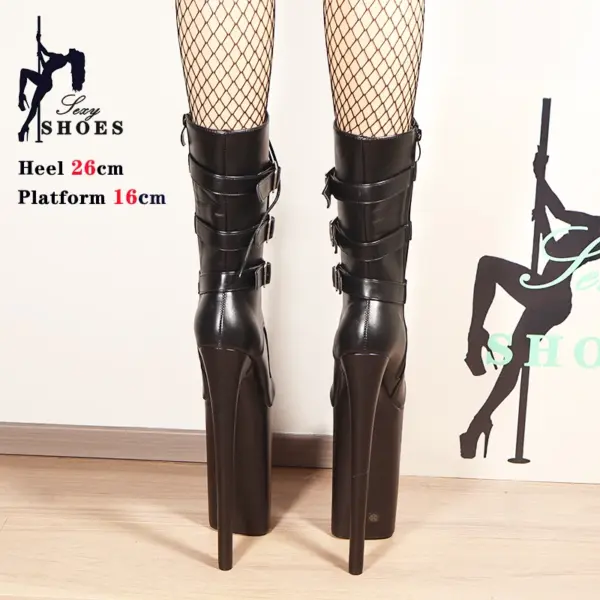 Sexy 26cm Matte Extreme Boots - Image 6