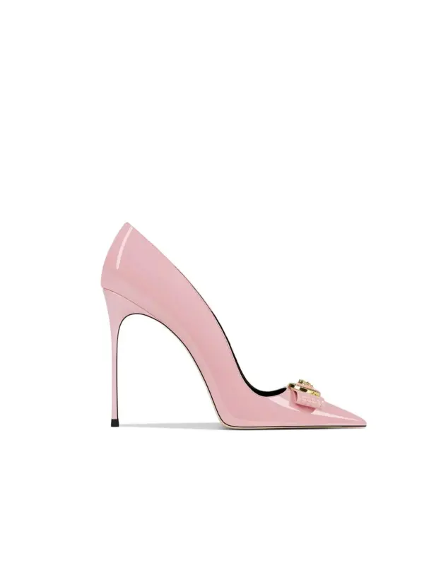 Pink Patent Leather 2025 Spring New Pointed Stiletto High Heels Women - Image 5