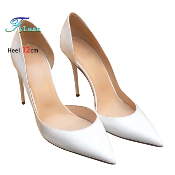 Glossy Red High Heels Woman 6-12CM Stiletto Elegant Party Dress Shoes Sexy Pointed Toe Shallow Mouth Single Shoes Women Pumps - AliExpress 322 - Image 5